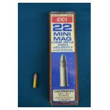 100 Round Box CCI Mini Mag High Velocity 22LR Ammo