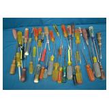 Lot Craftsman & Other Various Screwdrivers