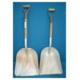 2pcs Aluminum Scoop Farm Shovels