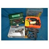 Glue Gun, 3/8" Drill & Rotary Tool