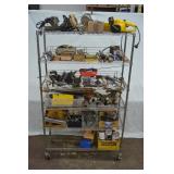 Shelf Lot Tools, Hardware, Garage items & More