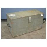 Heavy Duty Wood Shop Storage Trunk