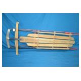 Antique 52" Flexible Flyer Metal Runner Sled