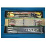 Lot Various Broadhead, Field Tip, No Tip Arrows