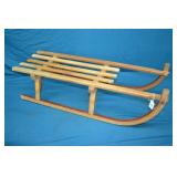 Antique 36" Wooden Frame Runner Sled