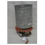 Antique Hand Crank Galvanized Cyclone Seeder