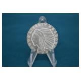1/4oz .999 Silver Golden State Mint Indian / Eagle