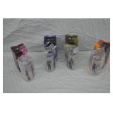 2008 4pc Star Trek Drinking Glass Set in Boxes