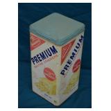 1969 Nabisco Premium Saltine Cracker Tin