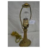 Antique Pairpoint Cast 12" Gilted Boudoir Lamp