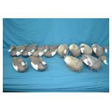 12pcs Varius Plastic Duck Decoys