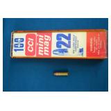 100 Round Box CCI Mini Mag 22LR P22HS Ammunition