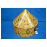 14-1/2" East Asian Wood & Mache