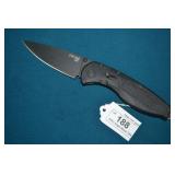 SOG Aegis Black TiNi Knife AE02-CP