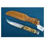 Emil Voos Germany Stag Handle Alaska Knife