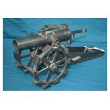 Early 1900s Carlin Toys Cast Iron Cannon