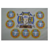 8pc 2015 D Bar A Scout Ranch 65th Anv Patch Set