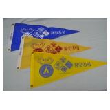 2005, 08, 09 BSA National Accredited Camp Pennants