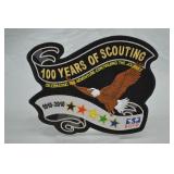2010 BSA 100 Years of Scouting Eagle Back Patch