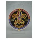 2010 BSA 100 Years of Scouting Round Back Patch