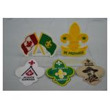 5pcs Various Boy Scouts Canada Embroidered Patches