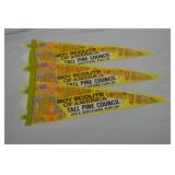 3 Boy Scouts of America Tall PIne Council Pannants