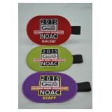3pc Set 2015 OA Noac Goodman Edson Obs. Armbands