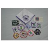 Patches & Neckerchief 75th Anv. World Scouting