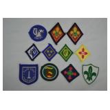 Lot of 11pcs Scout Assoc. of Ireland Patches