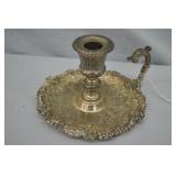 Christofle Art Nouveau Plate Candle Stick Holder