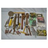 Lot Various Tools & Garage Items Vintage & New