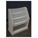 Pottery Barn Kids Madison White Wood Bookrack
