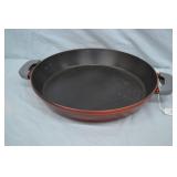 Staub 6-1/2 qt 16" Enameled Cast Iron Skillet