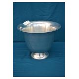 Pottery Barn Silver Plate Wine Chiller Ice Bucket