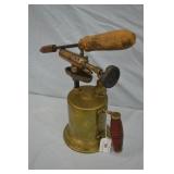 1930s Otto Bernz Model Brass Gasoline Torch & Tip