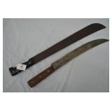 2pcs Mid Century Era Machetes