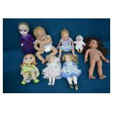 Lot Various Disney & Other Dolls