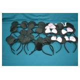 19pcs Disney Mickey / Minnie Mouse Ear Headbands
