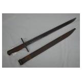 Japanese Nagoya Type 30 WWII Bayonet & Scabbard