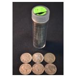 1 Roll 1936-D US Bufflalo / Indian Head Nickels