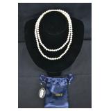 Stauer 32' Hand Knotted Sting of 4mm Pearls