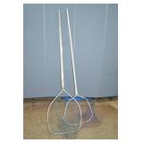 2pc 7 Foot Aluminum Fishing Nets