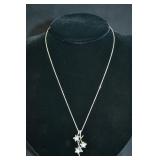 Follie Sterling Shooting Star Pendant & Chain