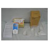 New Digital Timer Outlet & 6 Plug In Nightlights