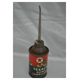 Vintage Texaco 3oz Home Lubricant Oiler Can
