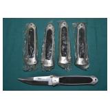 5pcs KKC New Lockback Folding Knives