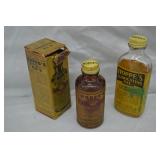 2pc Vintage Hoppe's Powder Solvent & Lube Oil