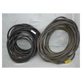 2 Sections 100ft Rubber Garden Hose