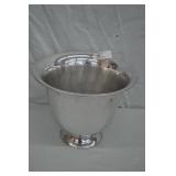 Lg Pottery Barn Silver Plate Wine Chill Ice Bucket