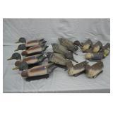 13pcs Various Plastic Duck Decoys